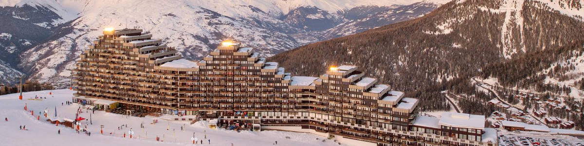 Destination Aime 2000 avec RTaxi La Plagne